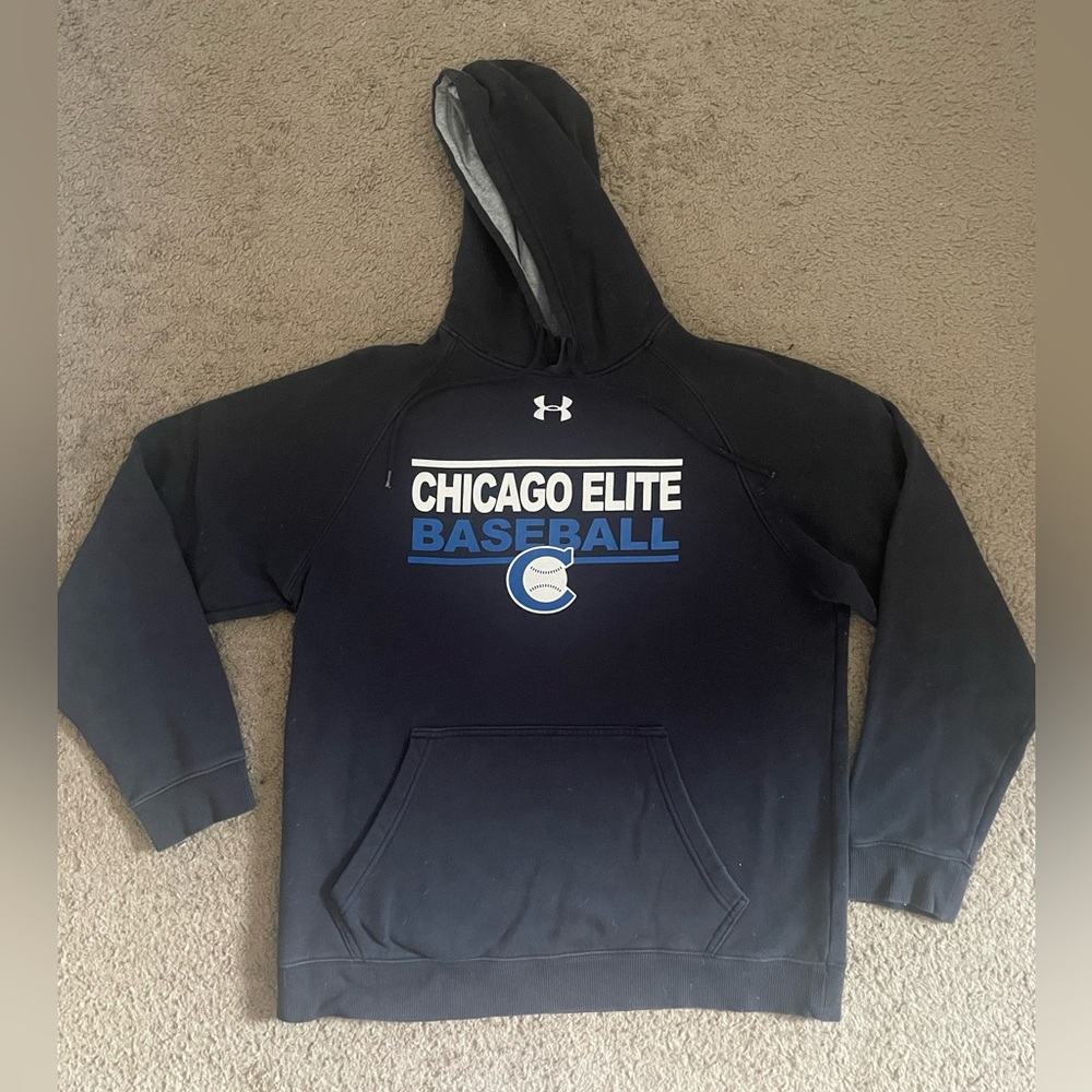 Under Armor Chicago Elite Baseball Hooded Sweatshirt , Size M